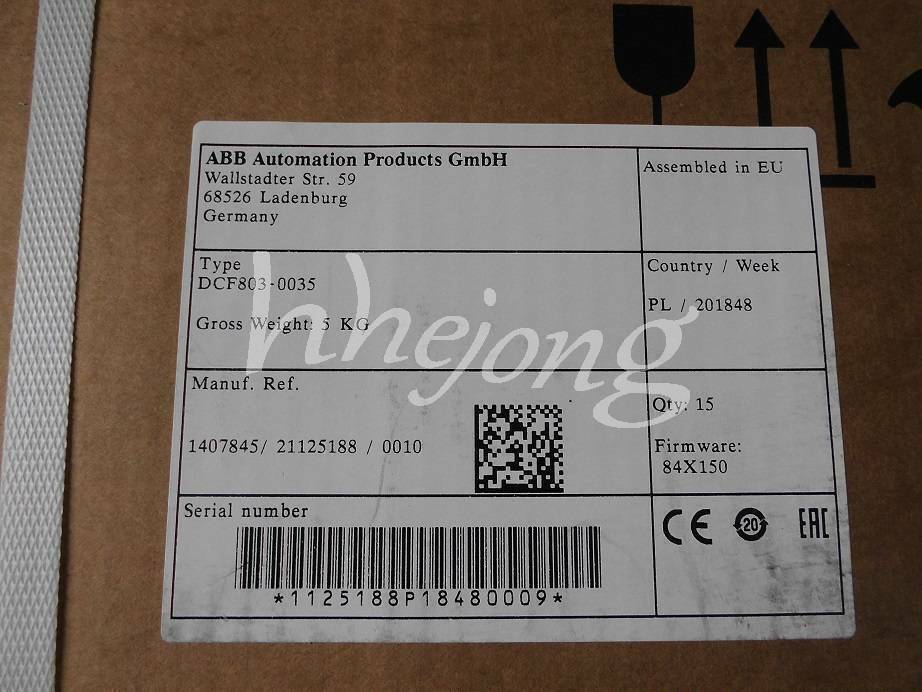ABB Excitation Controller DCF803-0035 - ABB