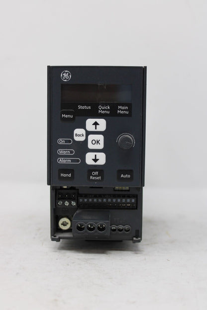 used GE 6KLP43F50X9A1 AF-60 LP Micro Drive VFD *Missing Cover - GE