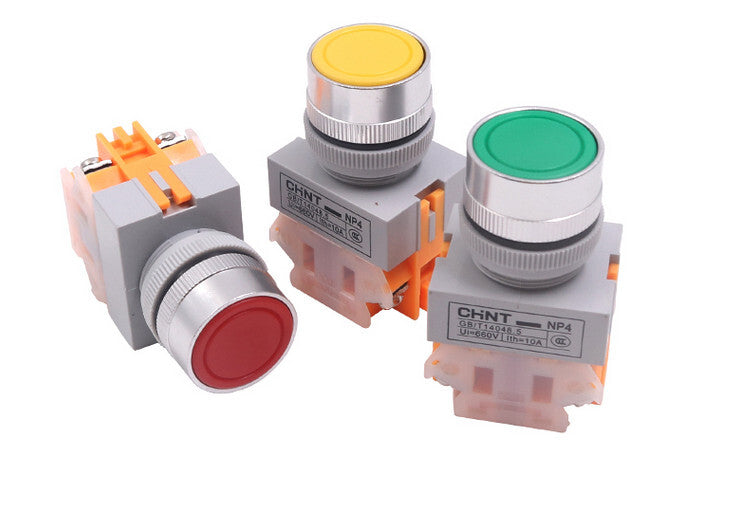 10PCS Chint NP4 Series NP4-11BN Pushbutton Switchs Self Reset  Free Ship
