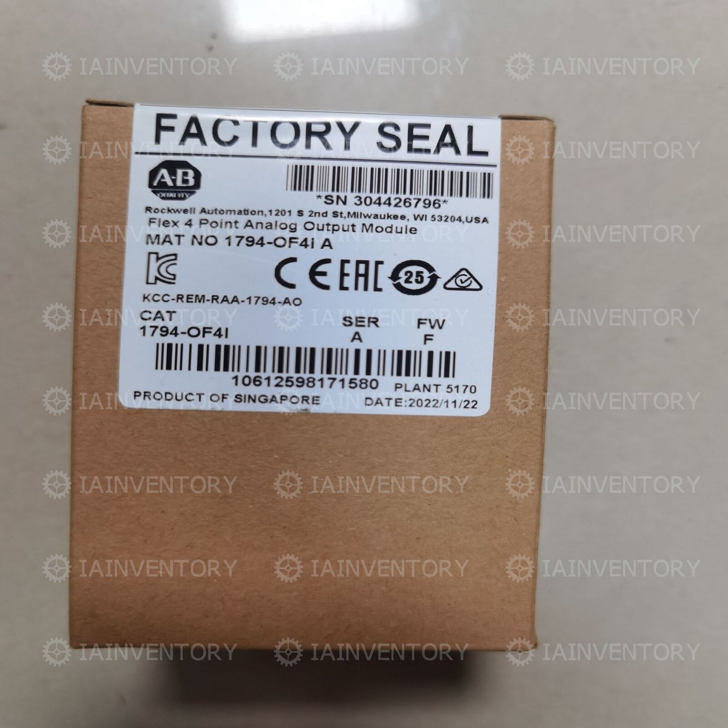 Allen-Bredley Flex 4 Point Analog Output Module - ALLEN-BREDLEY