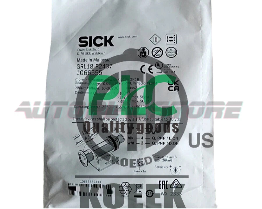 GRL18-P2437 1PCS SICK GRL18-P2437 1066555 Sensor GRL18P2437 Fast Ship