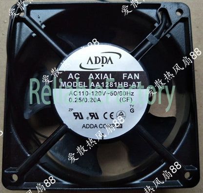 1pc fan freeship ADDA AA1281HB-AT AA1281HB-AW 12CM 110V