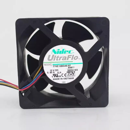 Nidec T70E12BGA5-57 7038 DC12V 0.80A 4-Wire PWM Cooling Fan
