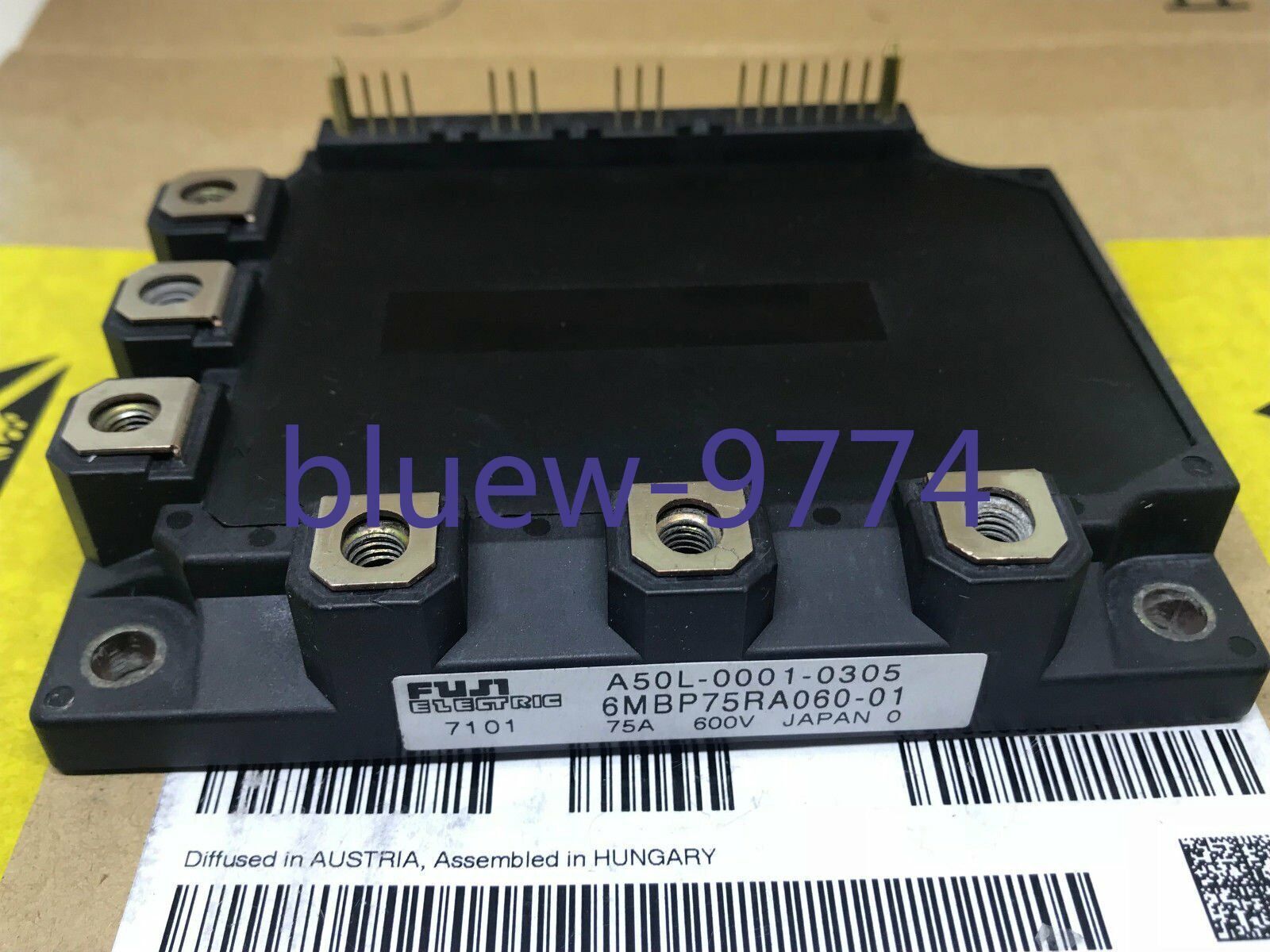 FUJI 6MBP75RA060-01 Module Power Supply – Quality Power Supply Module - FUJI