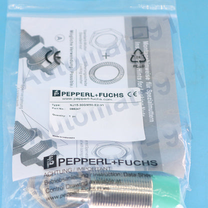 new 1Pcs For Pepperl+Fuchs NJ15-30GM50-E2-V1 Proximity Sensor - PEPPERL+FUCHS