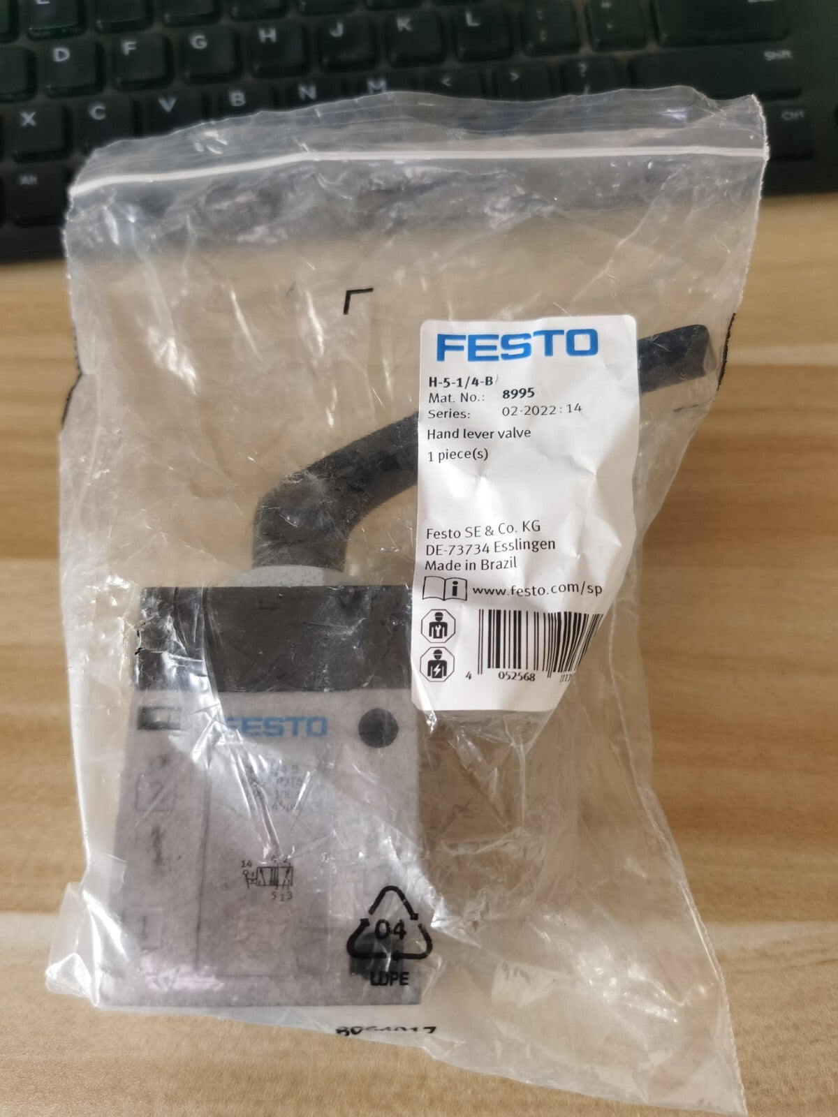 1PC Festo H-5-1/4-B 8995 Valve *TT