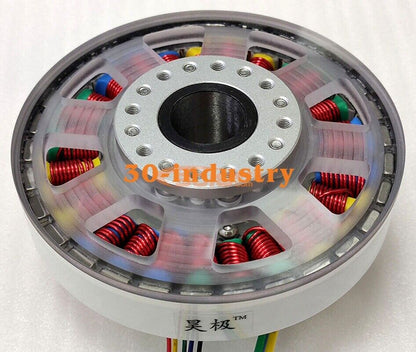 300W Brushless DC Motor with Hollow Shaft and Direct Drive Design - KOEED