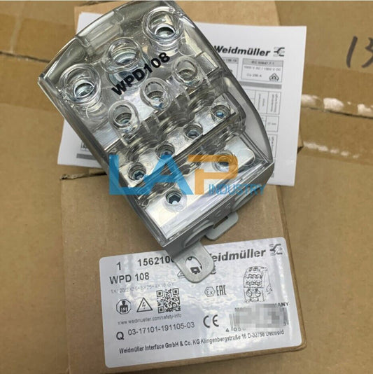 1PCS New For Weidmuller Distribution terminals WPD108 1562100000 - WEIDMULLER