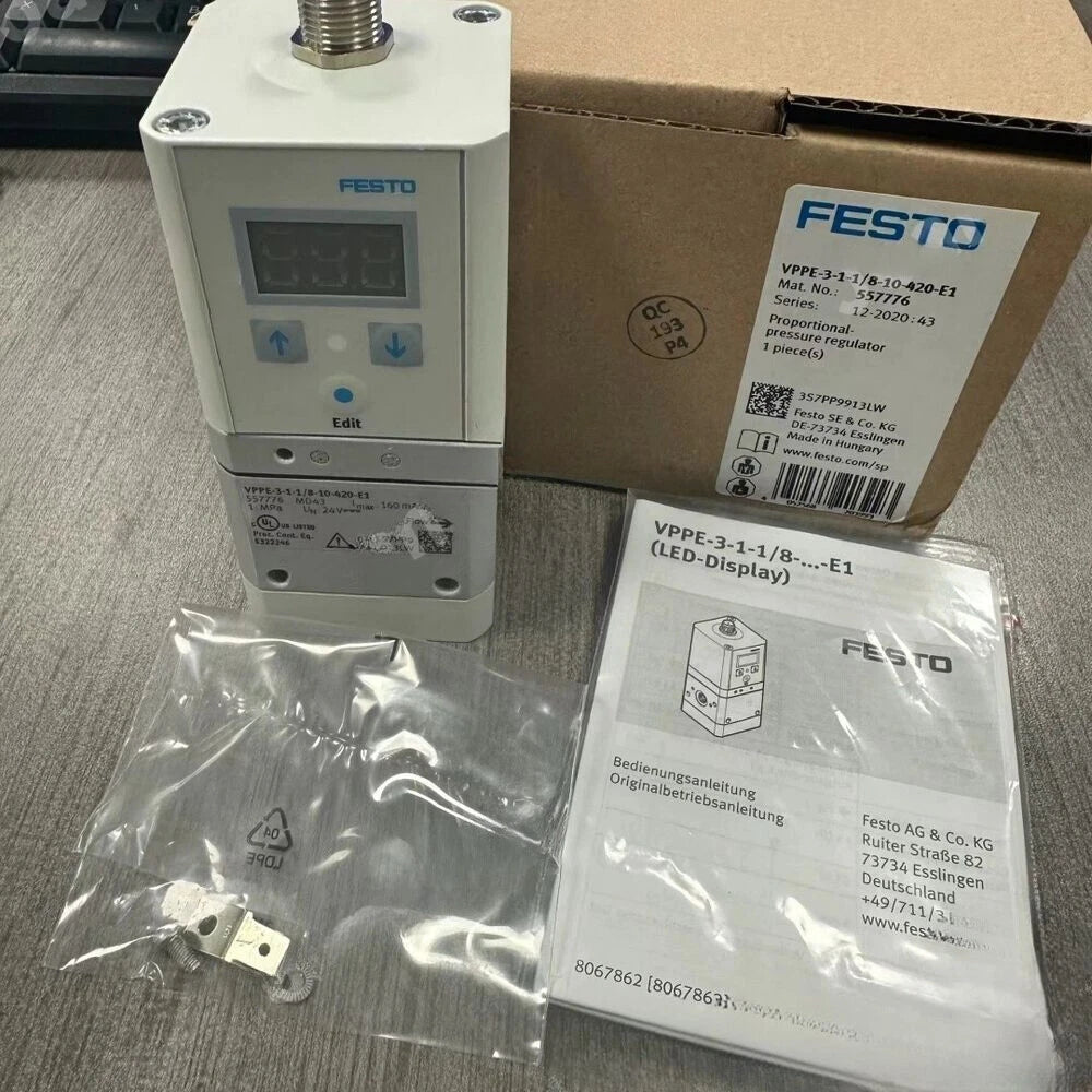 1pcs FESTO VPPE-3-1-1/8-10-420-E1 557776 Proportional valve Free delivery#ke