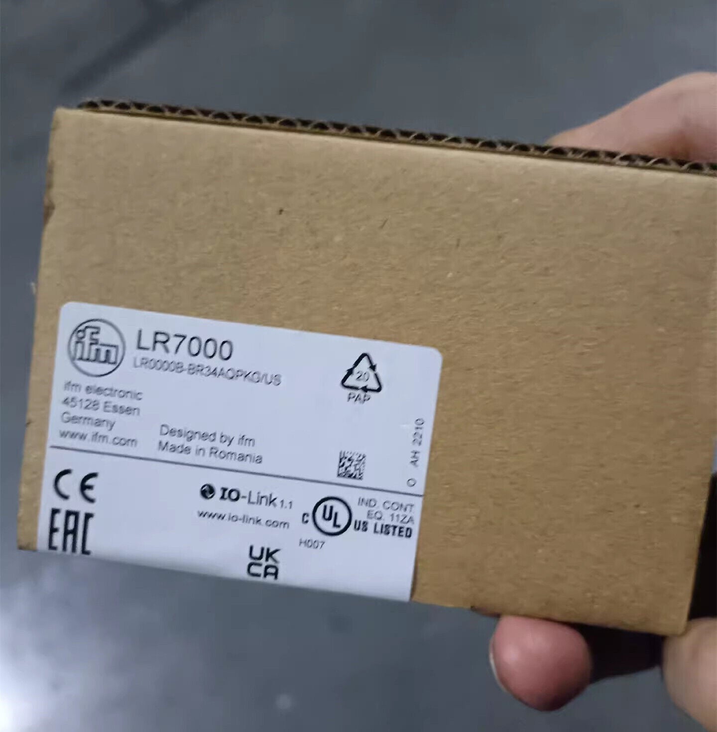 new 1pcs IFM LR7000 Continuous Monitoring Liquid Level Sensor - IFM
