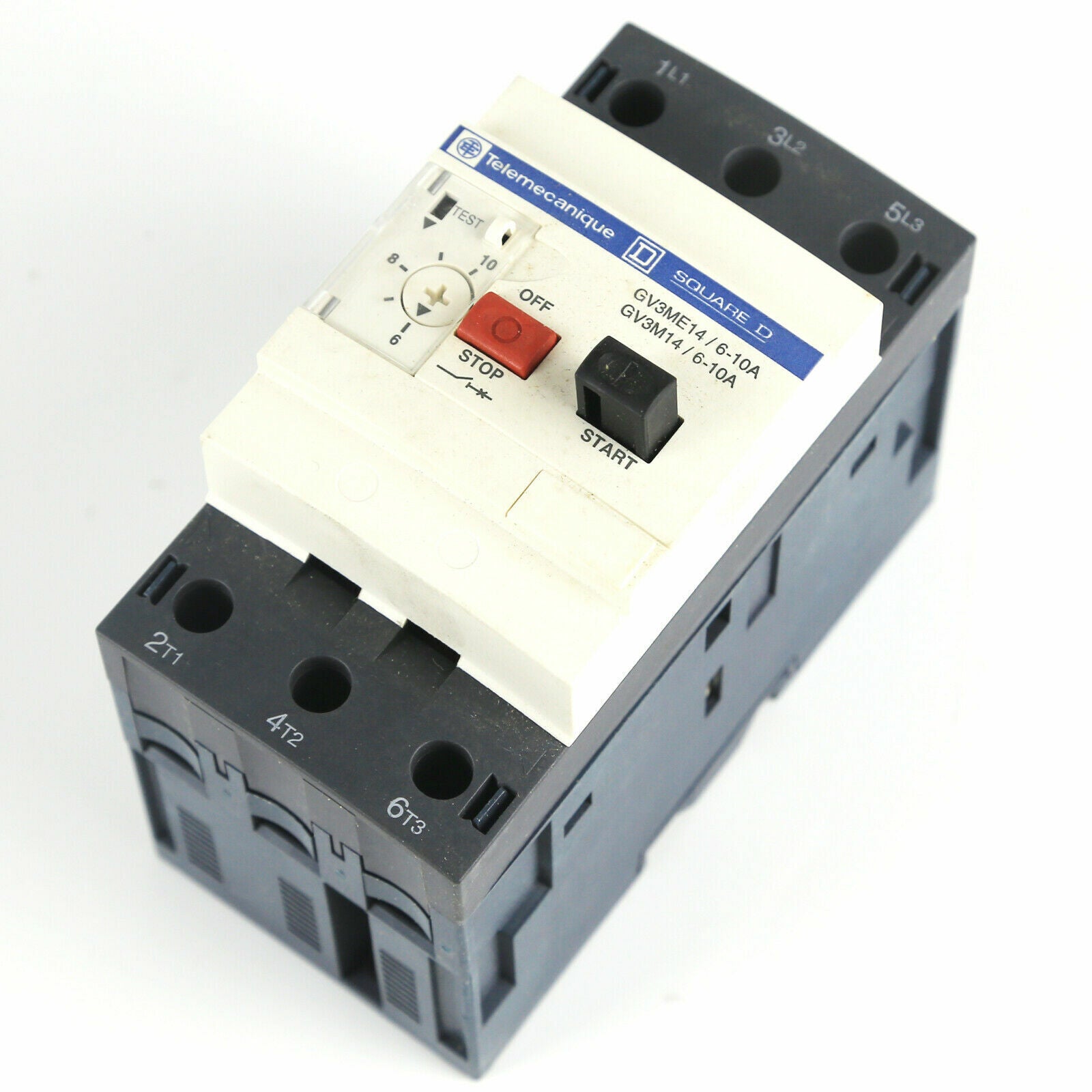 Schneider Motor Electric GV3ME14 6-10A 3-Phase 400V AC 10A Breaker - SCHNEIDER MOTOR ELECTRIC