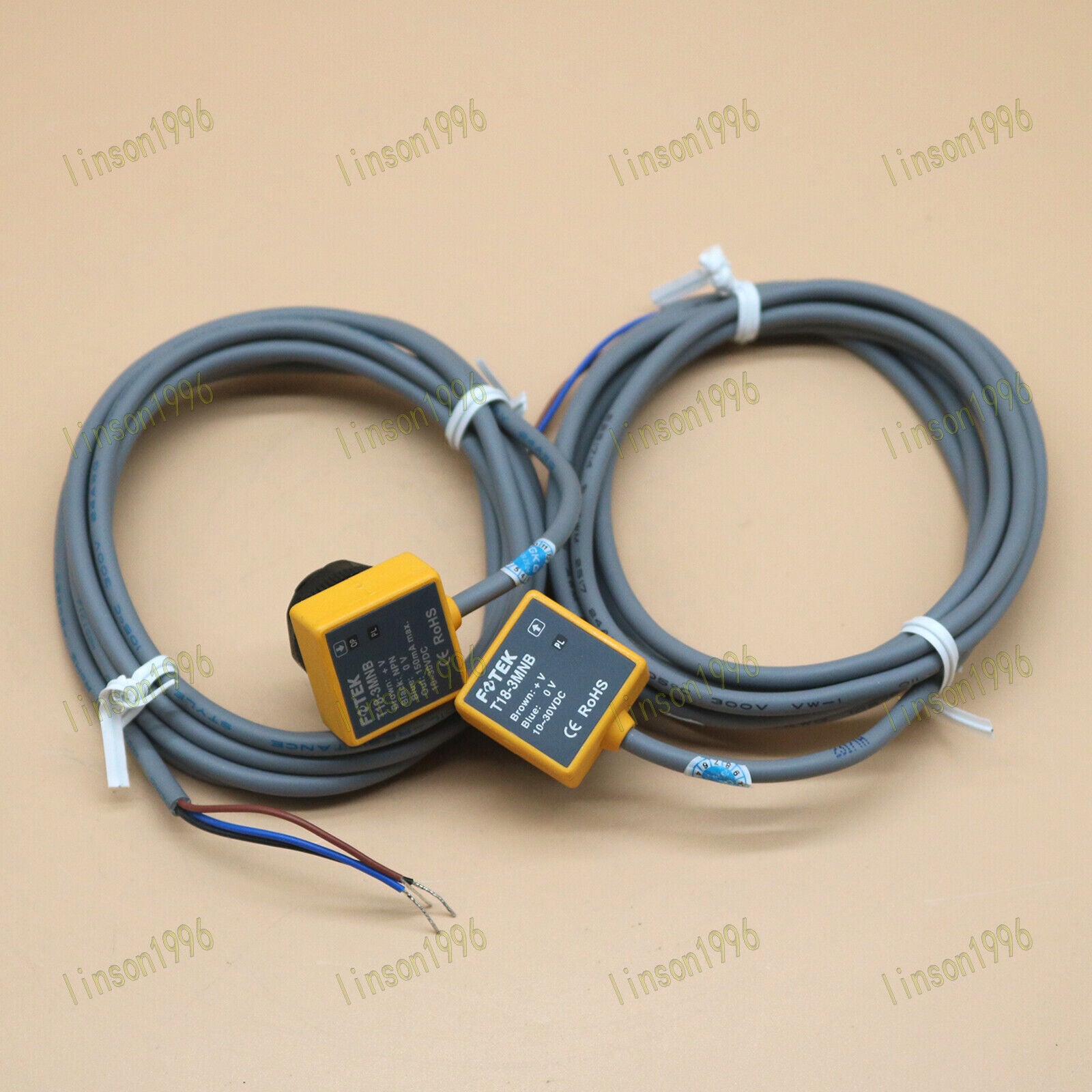 FOTEK Photoelectric Switch T18-3MNB+18T SHIP - FOTEK