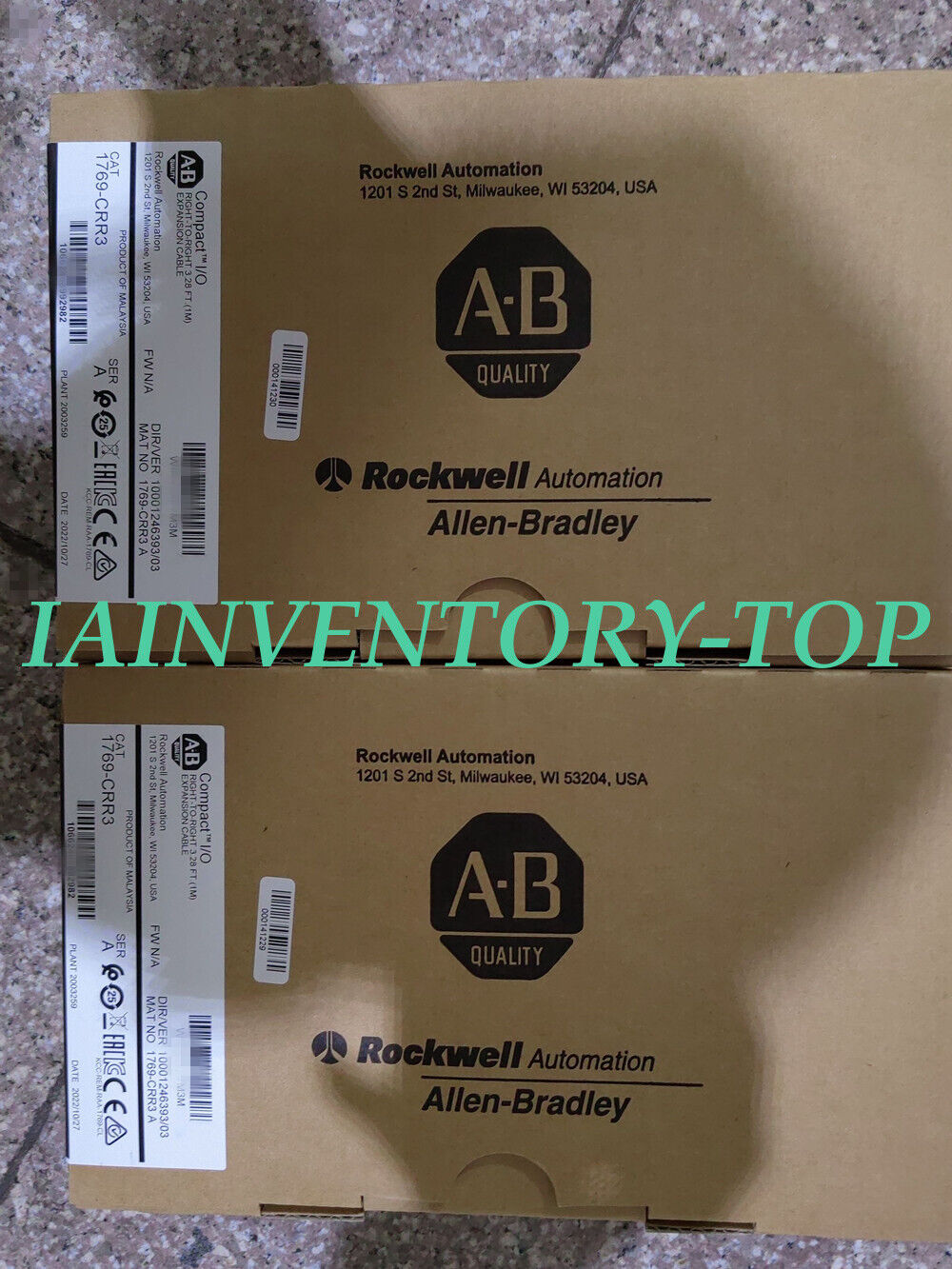 BRAND new Allen Bradley 1769-CRR3  Right-Right Ext Cable Surplus Fast Ship
