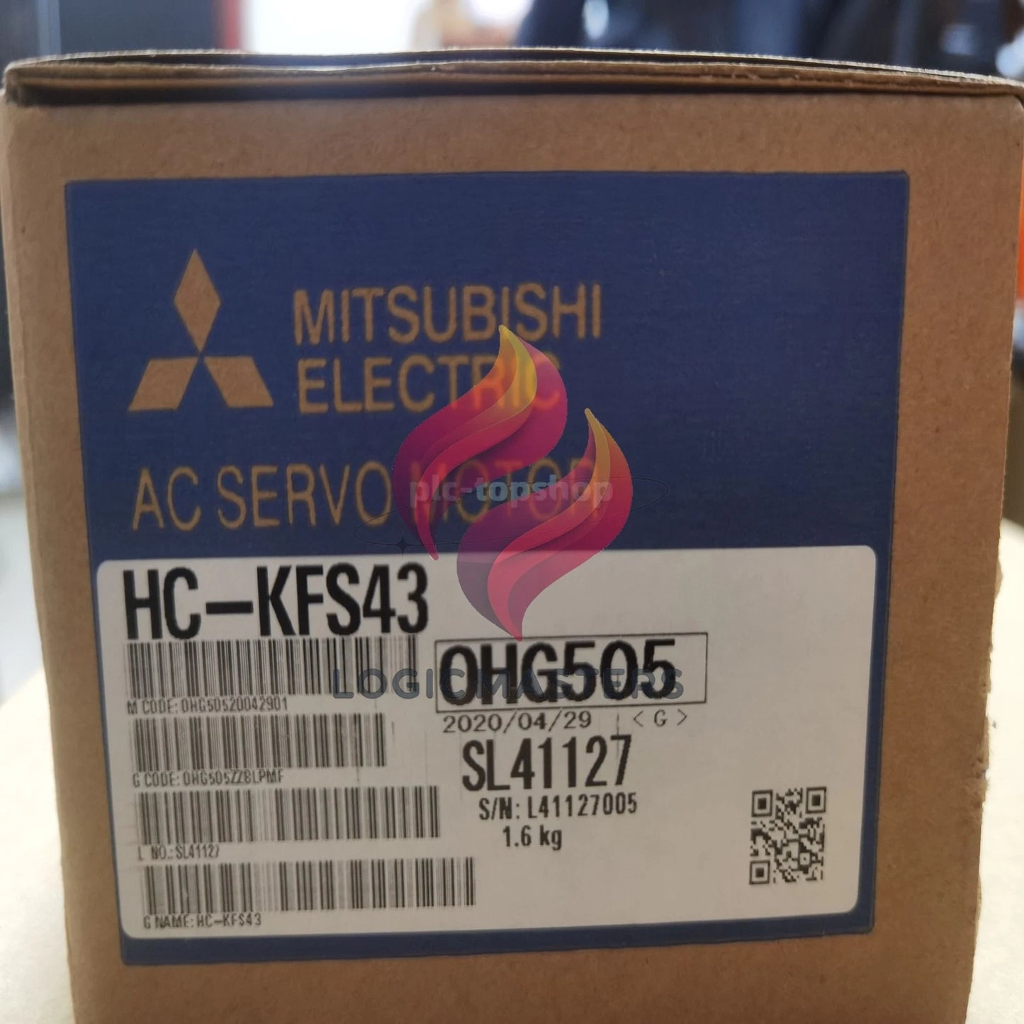 1PCS Mitsubishi Servo Motor HC-KFS43 PLC