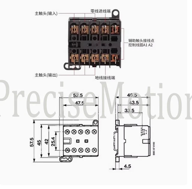 1PC IEC/EN 60947-4-1 ABB contactor Fast delivery One year warranty