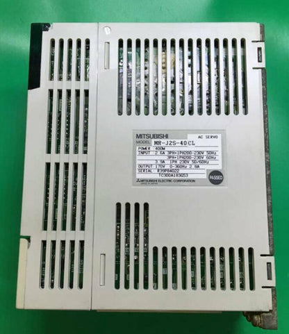 Used Mitsubishi servo drive MR-J2S-40CL – Excellent Condition - MITSUBISHI