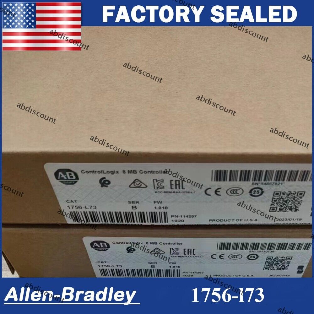 ControlLogix L73 CPU Processor 2023 8MB Controller - CONTROL LOGIX
