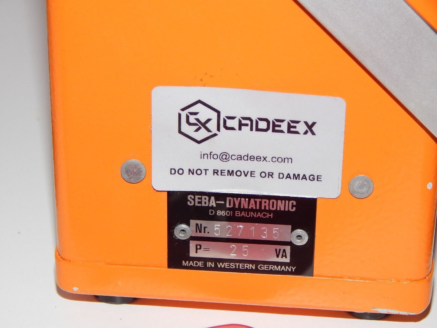 used SEBA DYNATRONIC FLS FLE 66 cable locator - SEBA