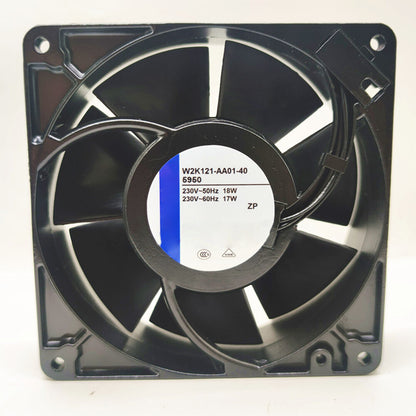 W2K121-AA01-40 230V 18W 2700RPM 127*127*38MM Cooling Fan