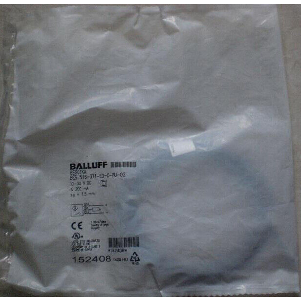 1PC BALLUFF Proximity Sensor BES 516-371-EO-C-PU-02 - BALLUFF