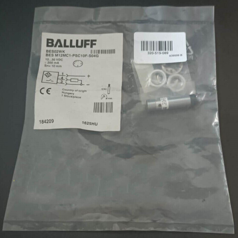 Proximity Switch BES M12MC1-PSC10F-S04G - BALLOFF