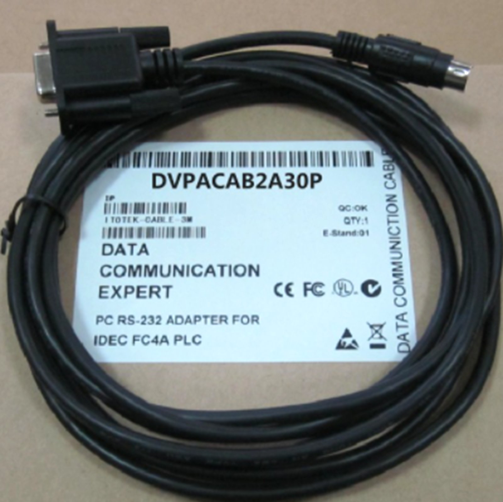 DELTA DVPACAB2A30P PLC Cable Communication