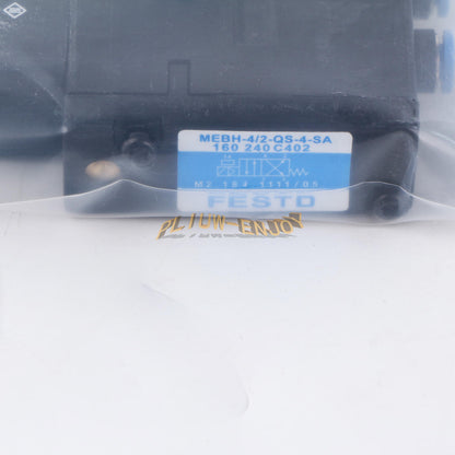 new ONE Festo Valve MEBH-4/2-QS-4-SA 160240 M2.184.1111/05 - FESTO