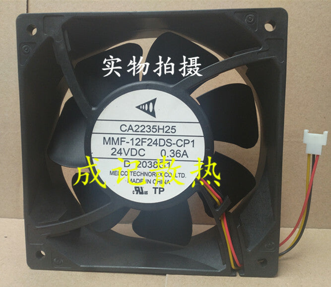 1pcs Mitsubishi CA1619H25 MMF-12D24DS-CP1 24V 0.36A 12038 120mm inverter fan