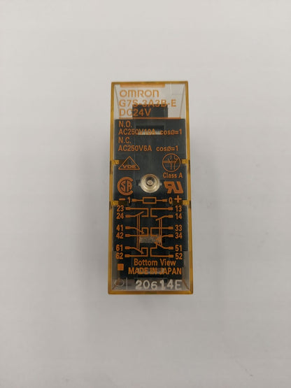 Relay G7S-3A3B DC24V Used - OMRON