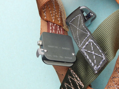 new Martin Baker Parachute Harness Aircraft Belt Pilot NOS - MARTIN BAKER