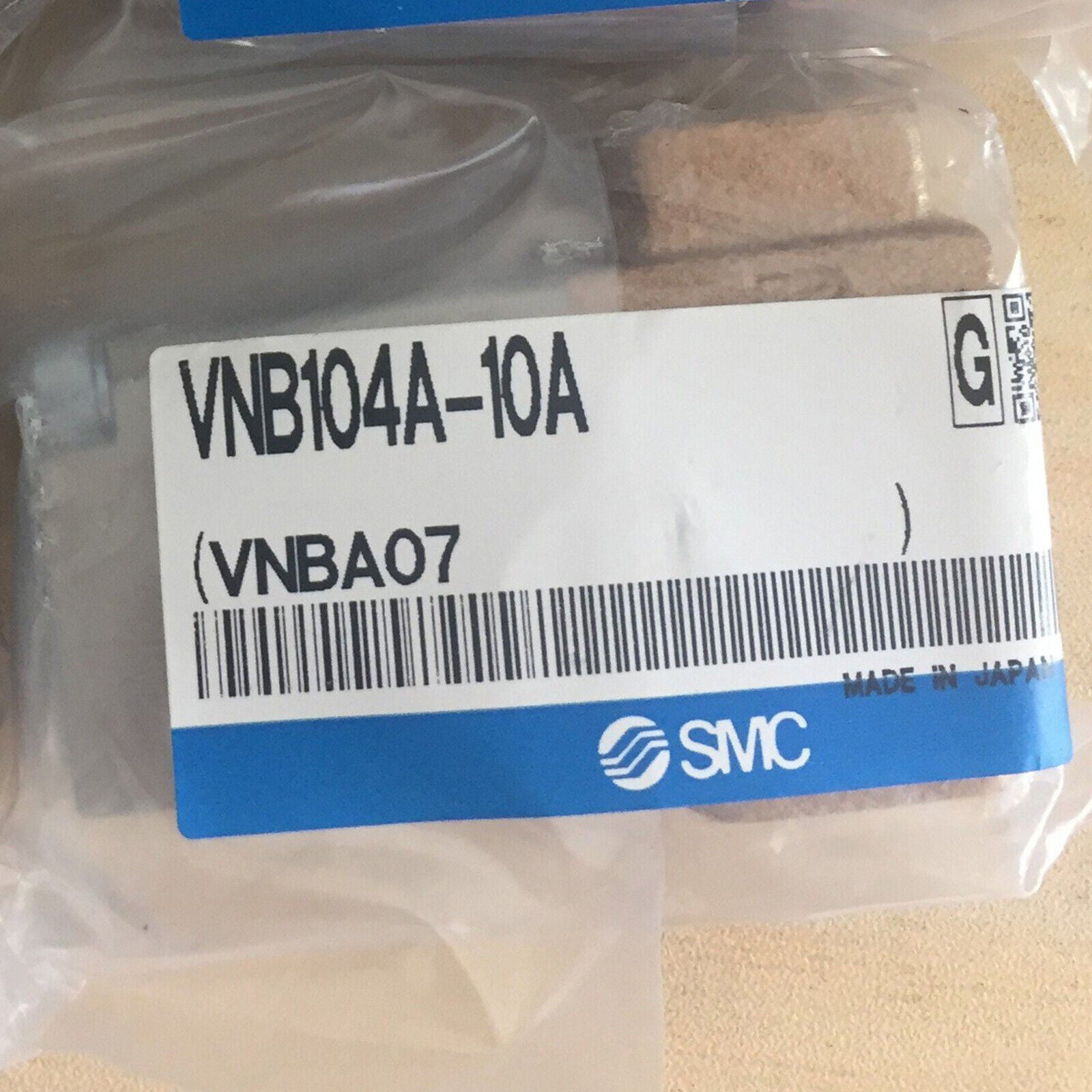 VNB104A-10A SMC Pneumatic Two-Way Solenoid Valve - SMC