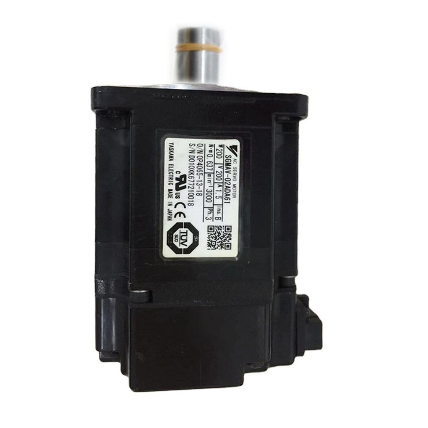 Yaskawa SGMAV-02ADA61 AC SERVO MOTOR - YASKAWA