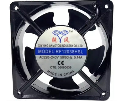1PCS RF12038HSL AC220V-240V 0.10A 12CM Axial Cooling Fan