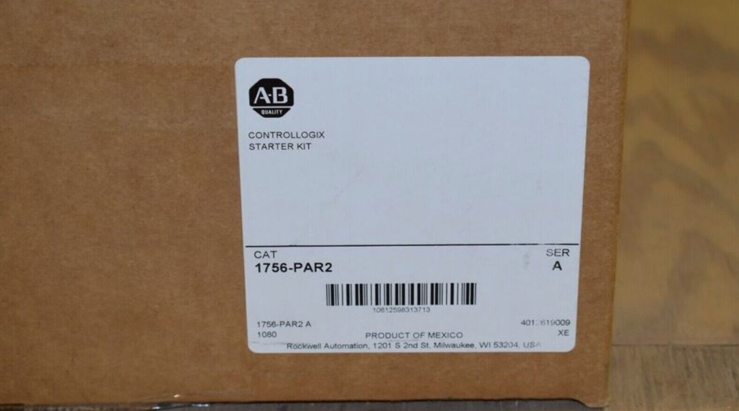 Allen-Bradley ControlLogix Starter Kit 1756-PAR2 - ALLEN-BRADLEY
