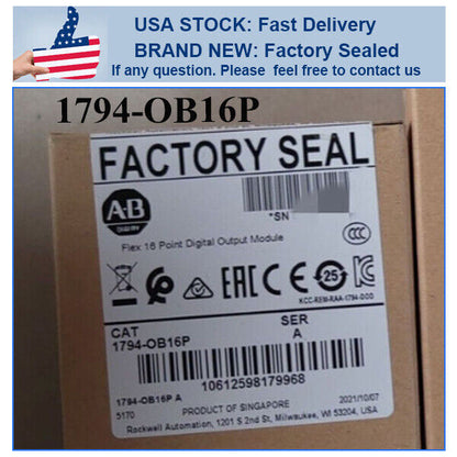 Allen-Bradley 1794-OB16P SER A SHIP - ALLEN-BRADLEY