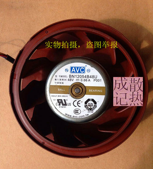 1pcs AVC BN12054B48U P001 48V 0.66A 4-wire centrifugal fan