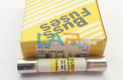 10pcs NEW BUSSMANN SC-60 60A Time-Delay Fuse 480V - BUSSMANN