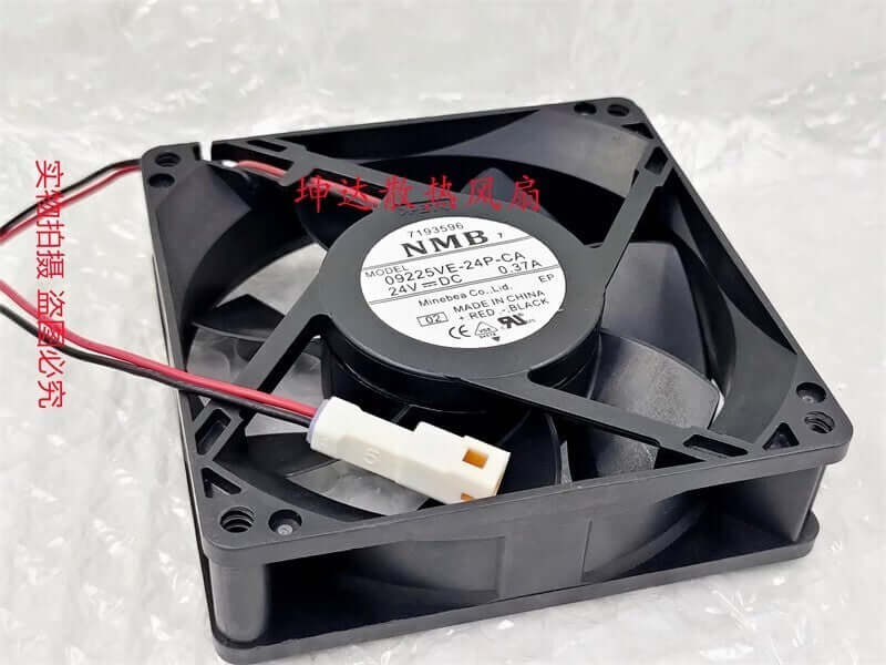 NMB 09225VE-24P-CA 9025 DC24V 0.37A 9CM 2-Pin Cooling Fan