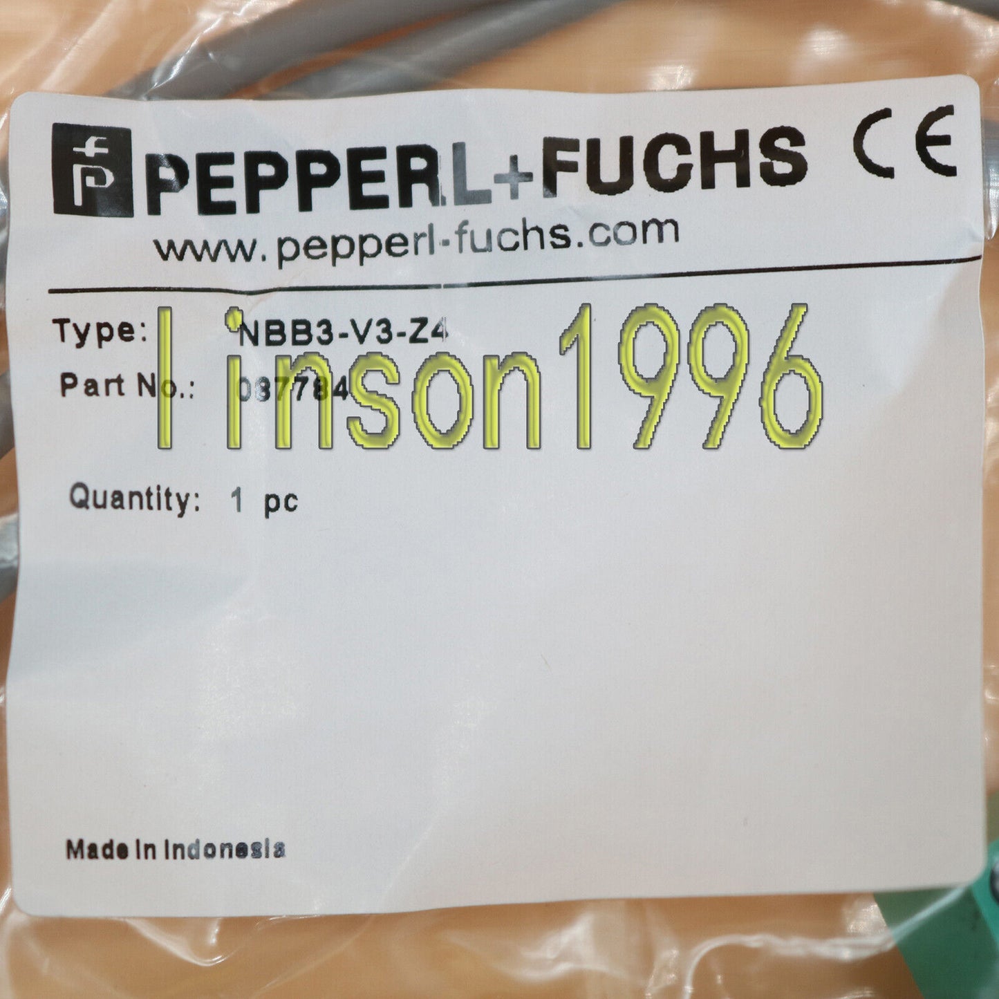 NBB3-V3-Z4 Inductiver Sensor by Pepperl+Fuchs Fast Ship - PEPPERL+FUCHS