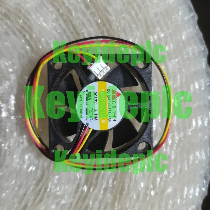 1PC YW04510012LM Y.S.TECH Cooling Fan DC 12V 0.14A 45*45*10mm 3 pin #ke
