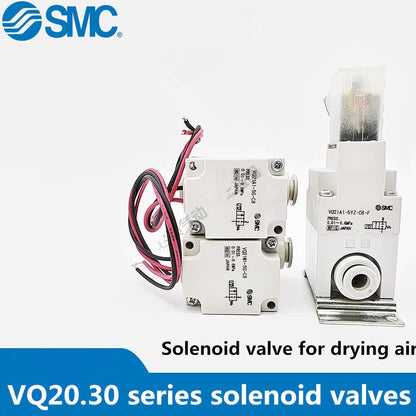 SMC Solenoid Valve VQ21A1/21M1/31A1/31M1-5G/GZ/5Y/5YZ/5YZB-C6/C8/C10-F
