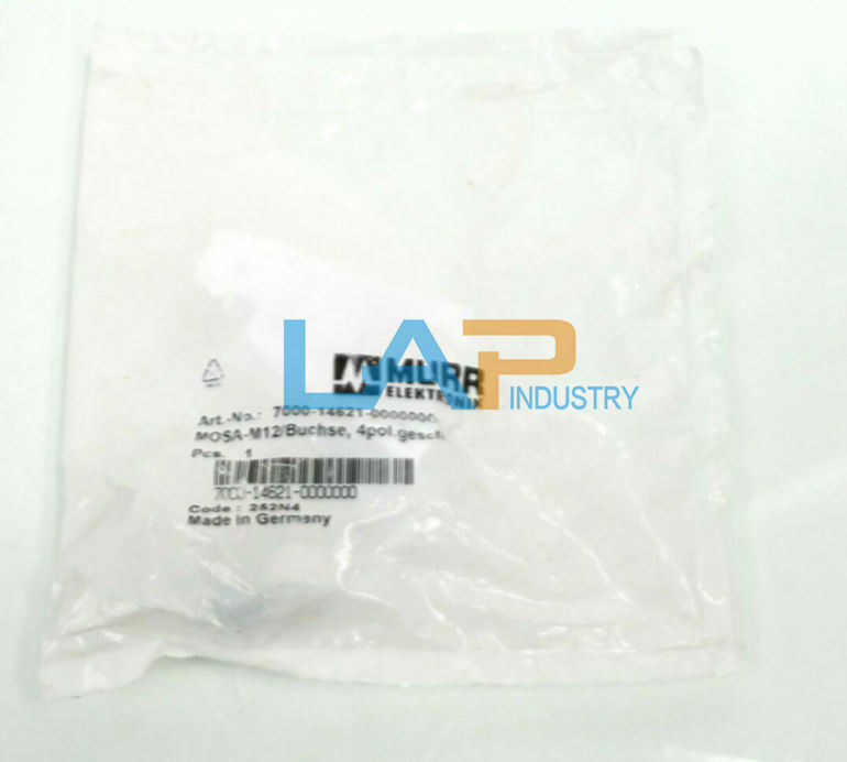 MURR 7000-14621-0000000 Round Plug - 1PCS New - MURR