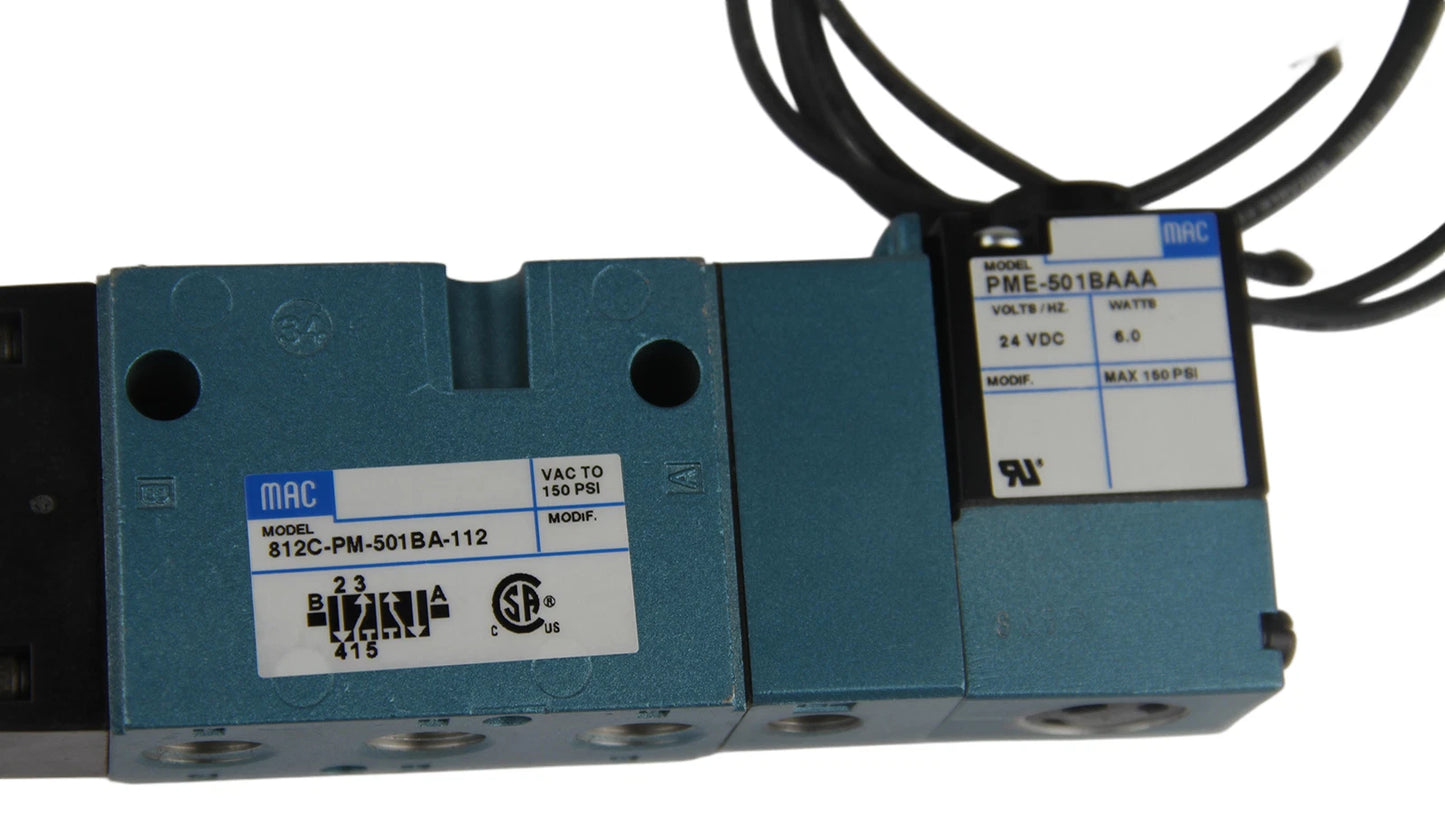 MAC 812C-PM-501BA-112 solenoid valve - US Stock#I