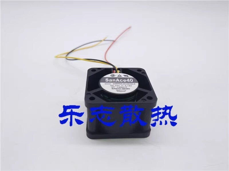 Sanyo SanAce40 109P0424J3D013 24V 0.18A 4028 3-Wire Inverter Cooling Fan