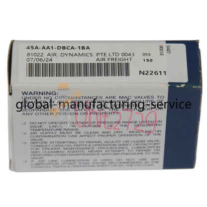 1pc MAC solenoid valve 45A-AA1-DBCA-1BA #ke