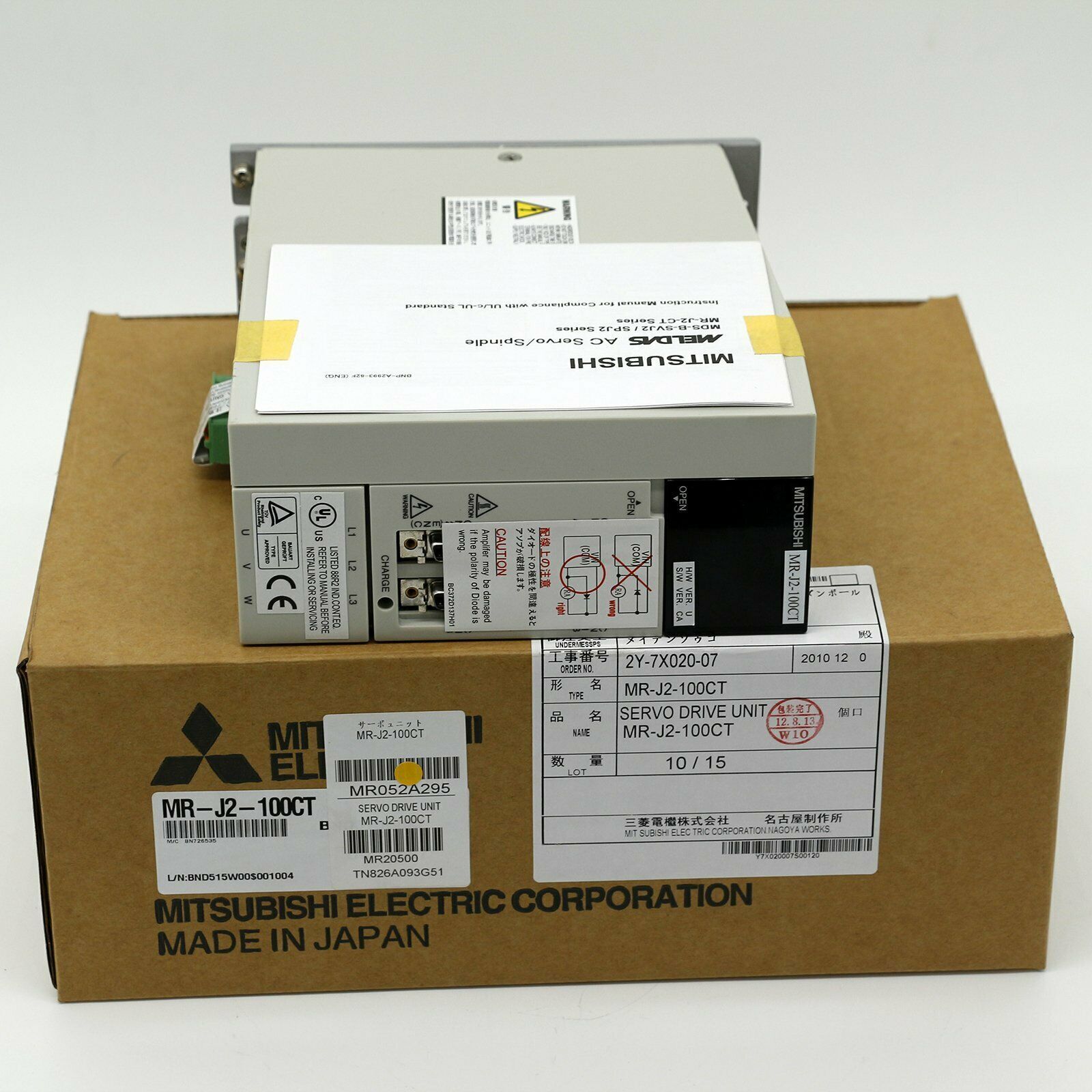 Mitsubishi MRJ2100CT servo drive MRJ2100CT One year - MITSUBISHI