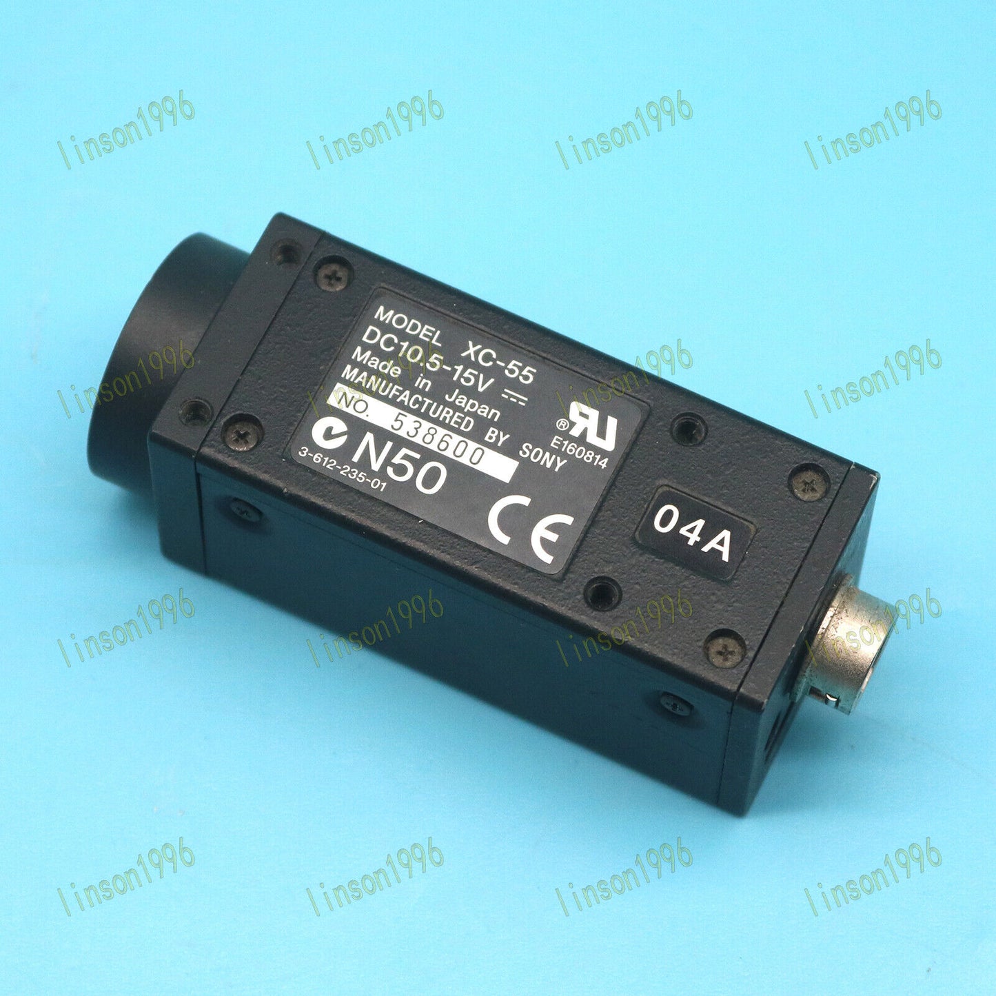 Used SONY XC55 CCD Industrial Camera - SONY