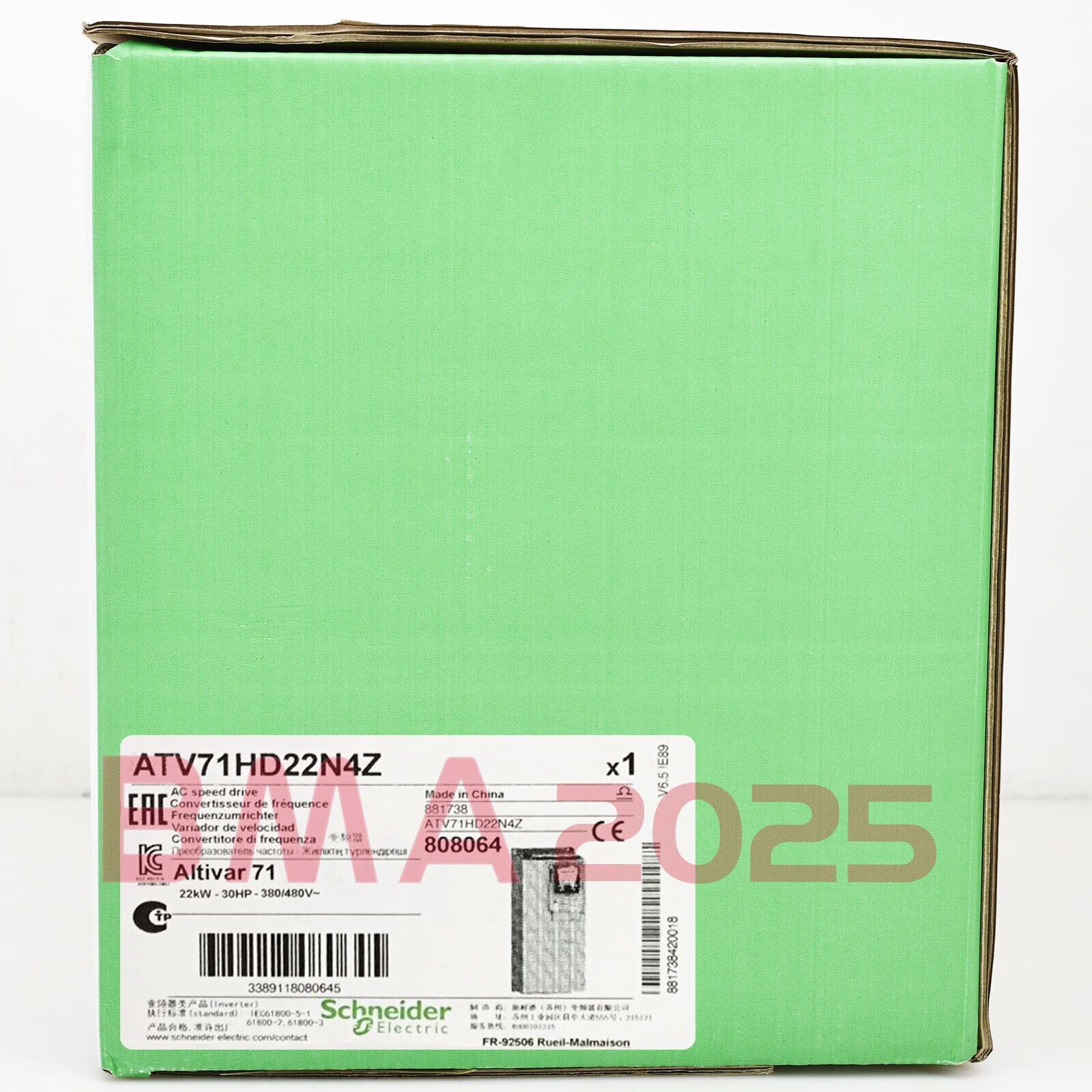 new ATV71HD22N4Z 22KW Inverter 380V 1year Fast delivery SN9T BYT - BYT