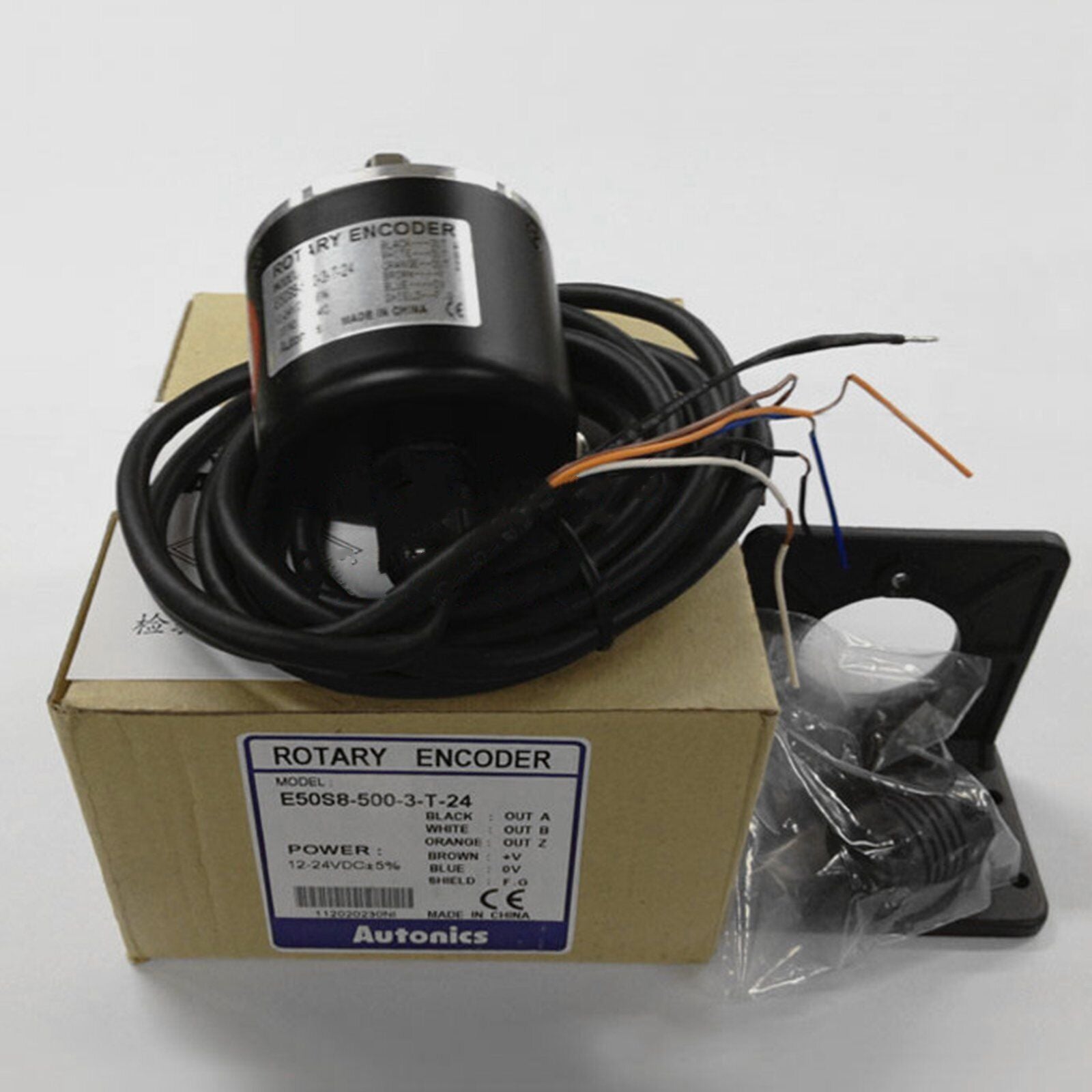 new 1PC  Autonics E50S8-500-3-T-24 Incremental Rotary Encoder#QW