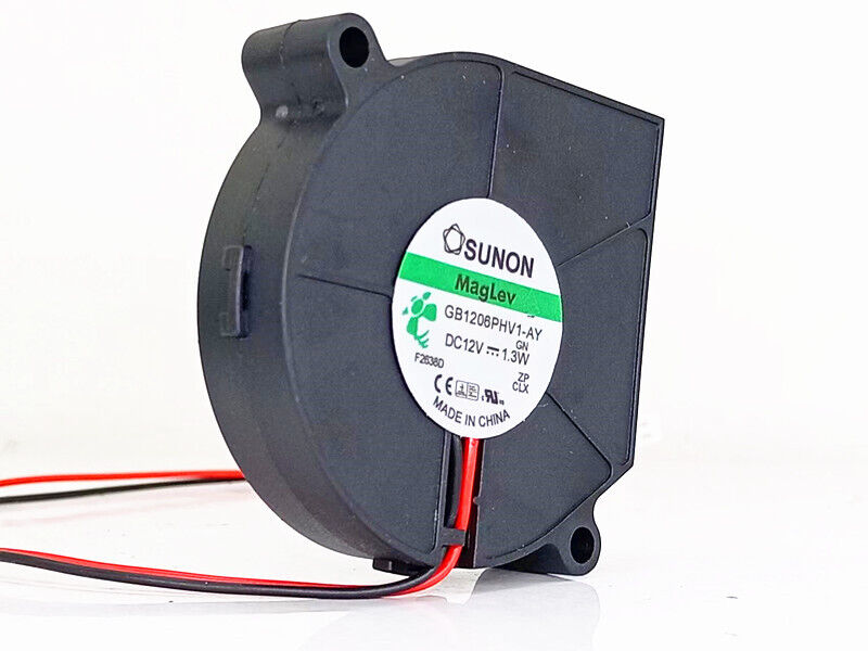new 1 PCS SUNON Fan GB1206PHV1-AY 12V 1.3W 60*60*15mm 2 wire Turbo cooling fan - SUNON